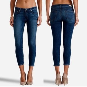 Paige Verdugo Crop Skinny Jeans - Medium Wash (28)
